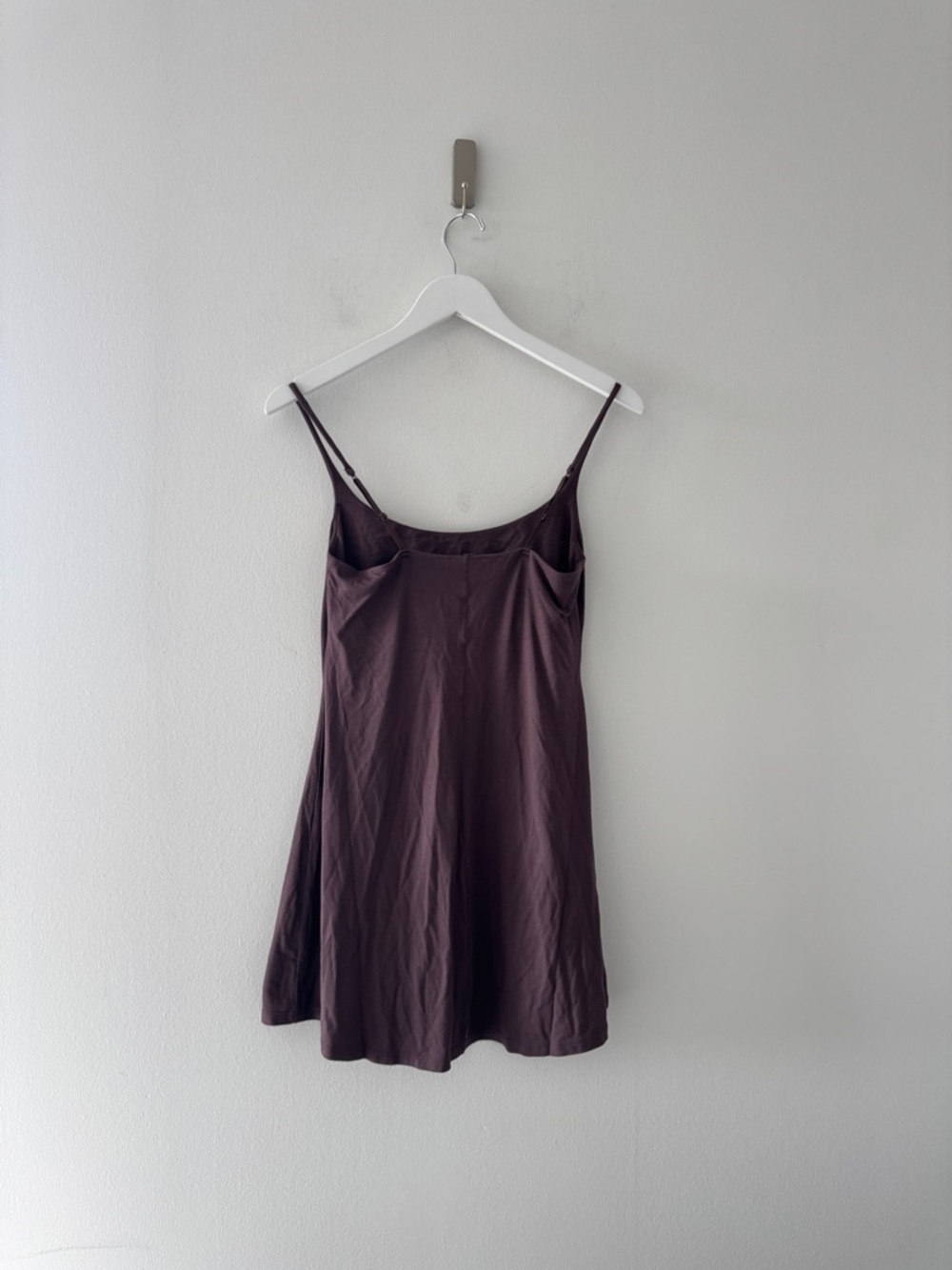 SKIMS Smooth Layers Mini Dress in Plum M - Picture 4 of 6